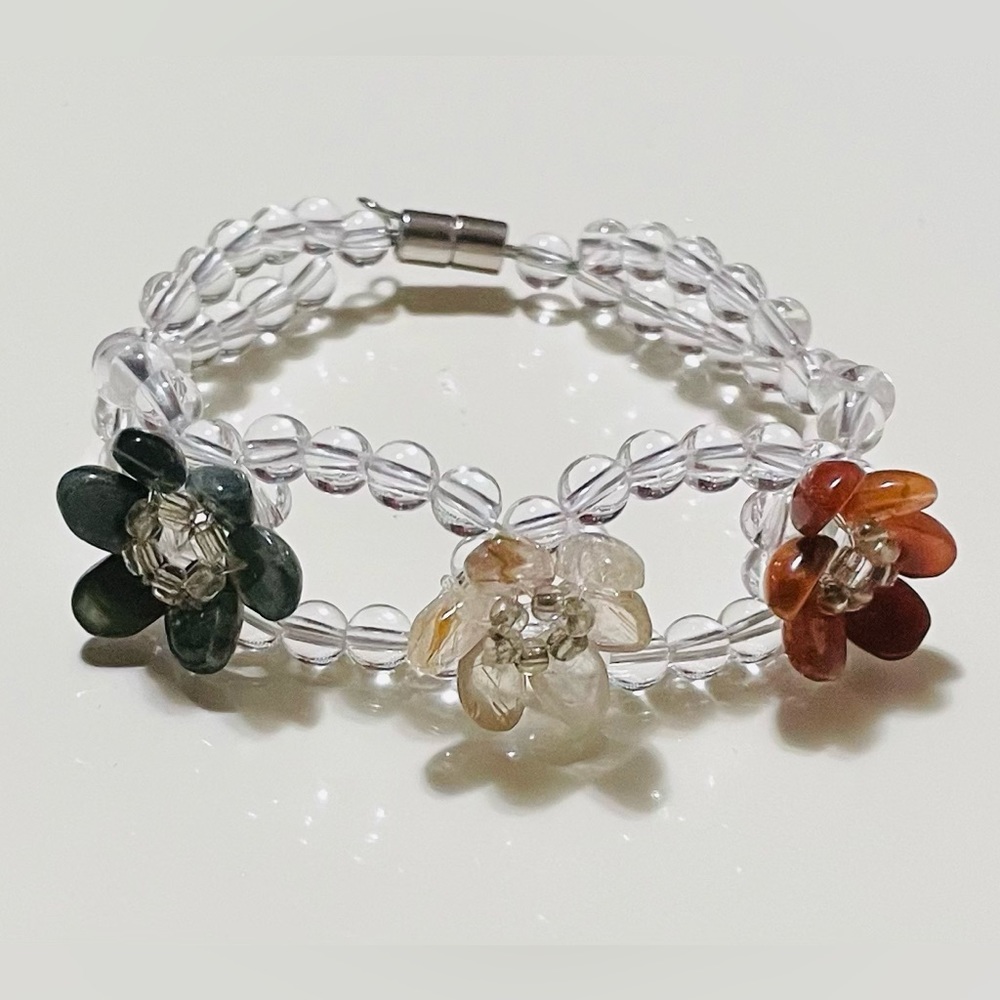 New Crystals Beads Bracelet